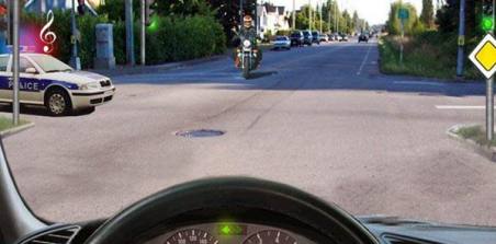 Which vehicle should you give way to if you intend to make a left turn?