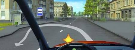 Is it allowed to reverse in the place marked