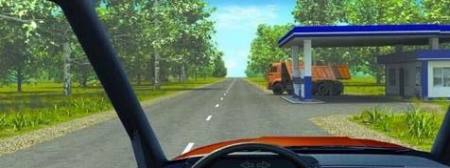 Are we required to give way to the truck?