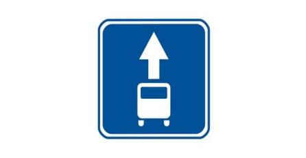 Is it allowed to stop in the passenger boarding lane marked with this sign?