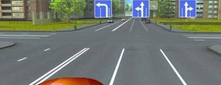 When traveling through the mentioned zone, traffic is allowed