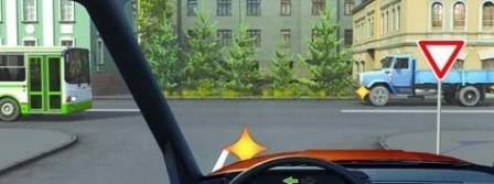 In this situation you are required to give way to
