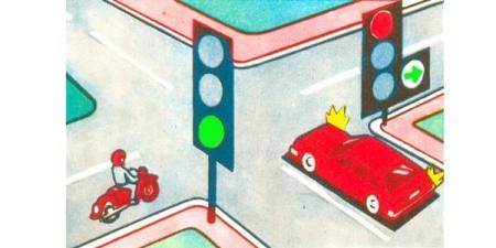 The driver of which vehicle must give way?
