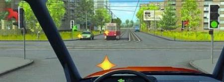 You are about to make a left turn. Who do you have to give way?