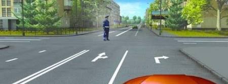 Driving is allowed