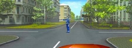 Driving is allowed