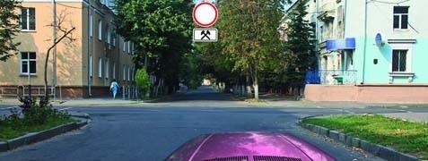 Is it allowed to drive up to your workplace in the zone of action of these signs?