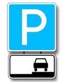 The drivers of which vehicles are affected by the signs?